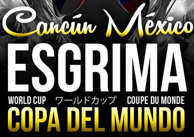 Streaming de la Copa Mundial de Esgrima Cancún 2015