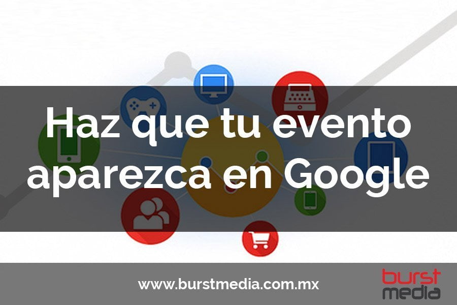 Haz que tu evento online aparezca en google.